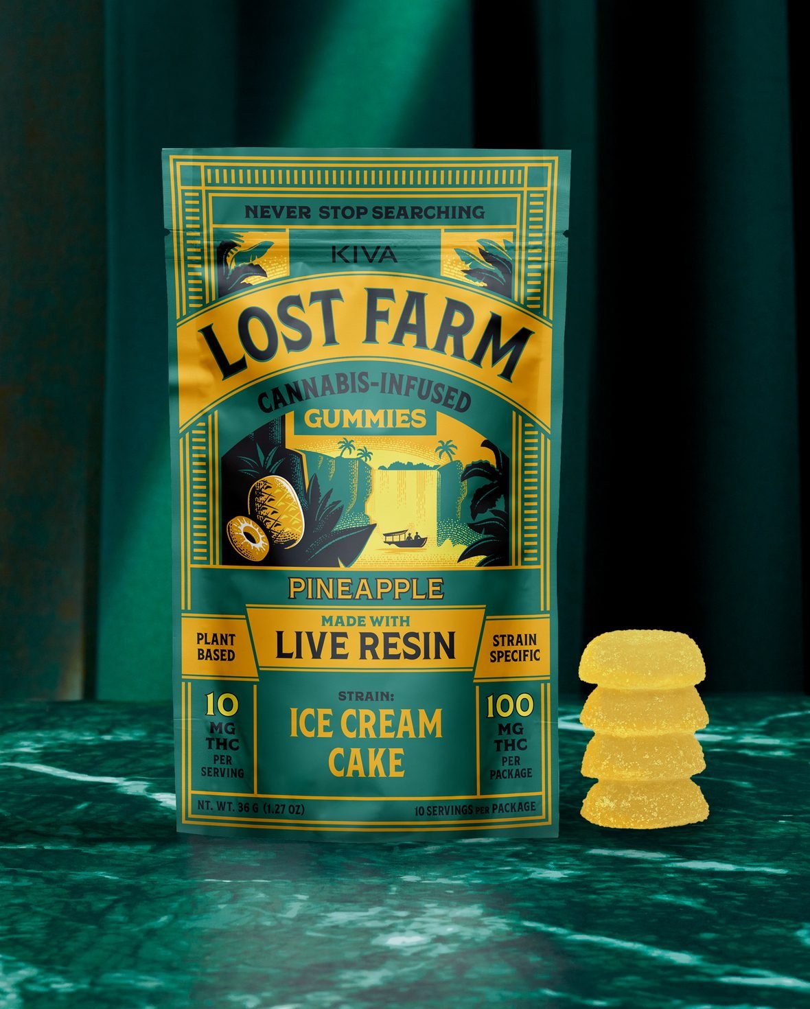 Pineapple x Ice Cream Cake Gummies